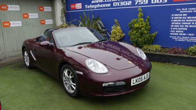 Porsche Boxster 2.7 2dr AUTOMATIC !!! FULL SERVICE HISTORY Convertible Petrol Red