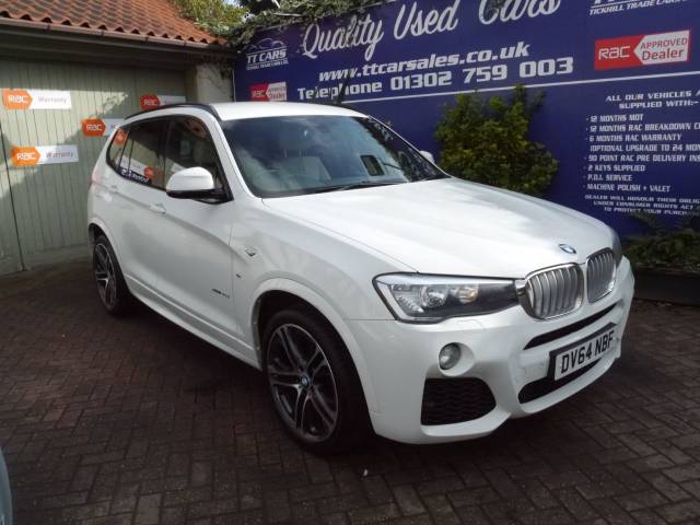 BMW X3 3.0 xDrive30d M Sport 5dr Step AUTOMATIC GREAT TOW VEHICLE Estate Diesel White