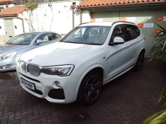 2014 BMW X3 3.0 xDrive30d M Sport 5dr Step AUTOMATIC GREAT TOW VEHICLE