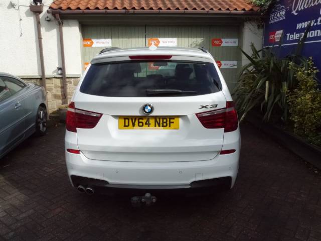 2014 BMW X3 3.0 xDrive30d M Sport 5dr Step AUTOMATIC GREAT TOW VEHICLE