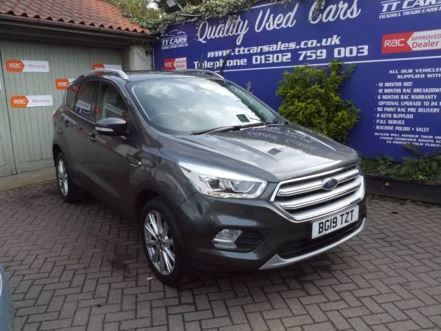 Ford Kuga 1.5 TDCi Titanium Edition 5dr 2WD TWO OWNERS FROM NEW Hatchback Diesel Grey
