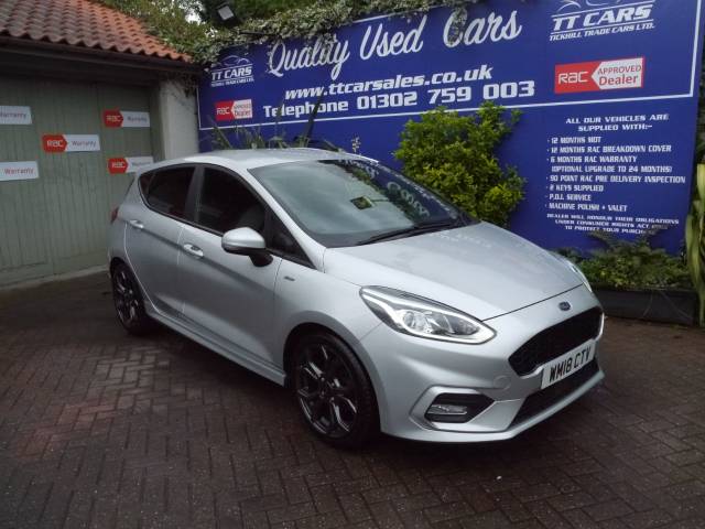 Ford Fiesta 1.0 EcoBoost 125 ST-Line Hatchback Petrol Silver