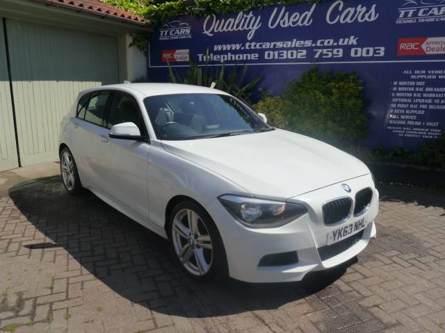 BMW 1 Series 2.0 116d M Sport 5dr (Awaiting V5 ) Hatchback Diesel White