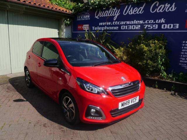 Peugeot 108 1.0 72 Allure 5dr Hatchback Petrol Red