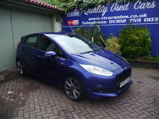 Ford Fiesta 1.0 EcoBoost 140 ST-Line 5dr Hatchback Petrol Blue