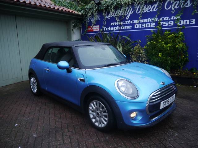 Mini Convertible 1.5 Cooper 2dr AUTOMATIC Convertible Petrol Blue