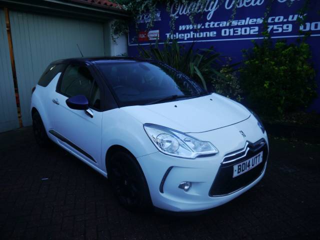 Citroen DS3 1.6 e-HDi Airdream DStyle Plus 3dr Hatchback Diesel White