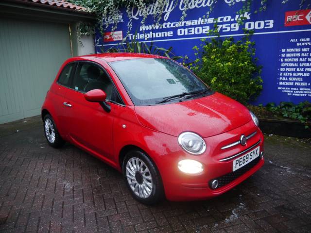 Fiat 500 1.2 Lounge 3dr Hatchback Petrol Red
