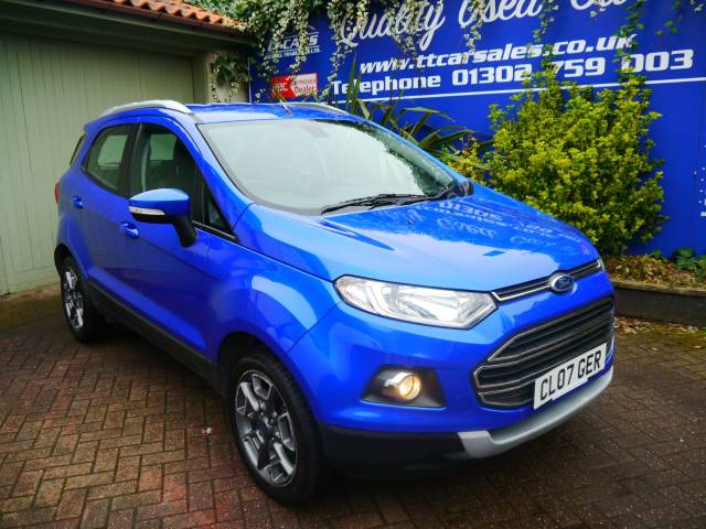 Ford Ecosport 1.0 EcoBoost Titanium 5dr Hatchback Petrol Blue
