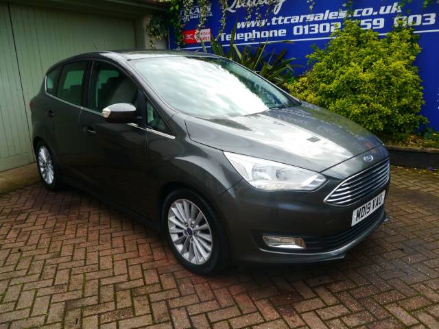 Ford C-MAX 1.5 EcoBoost Titanium 5dr LOW MILEAGE AUTOMATIC MPV Petrol Grey