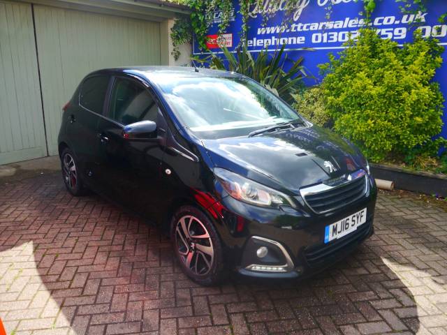 Peugeot 108 1.2 PureTech Allure 5dr Hatchback Petrol Black