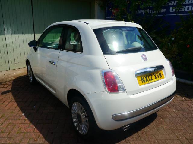2012 Fiat 500 1.2 Lounge 3dr LOW MILEAGE