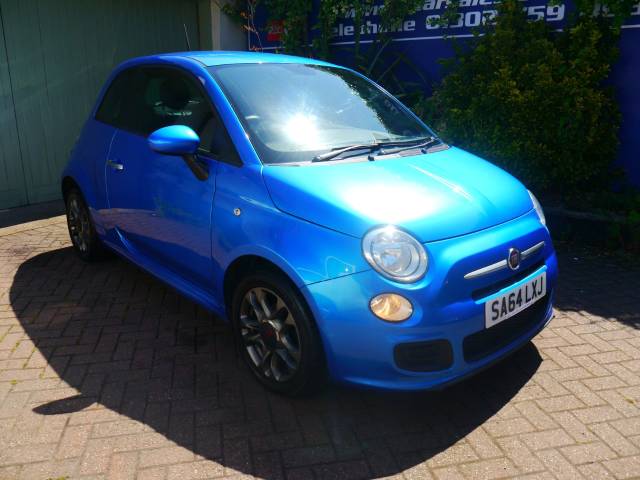 Fiat 500 1.2 S 3dr LOW MILEAGE Hatchback Petrol Blue