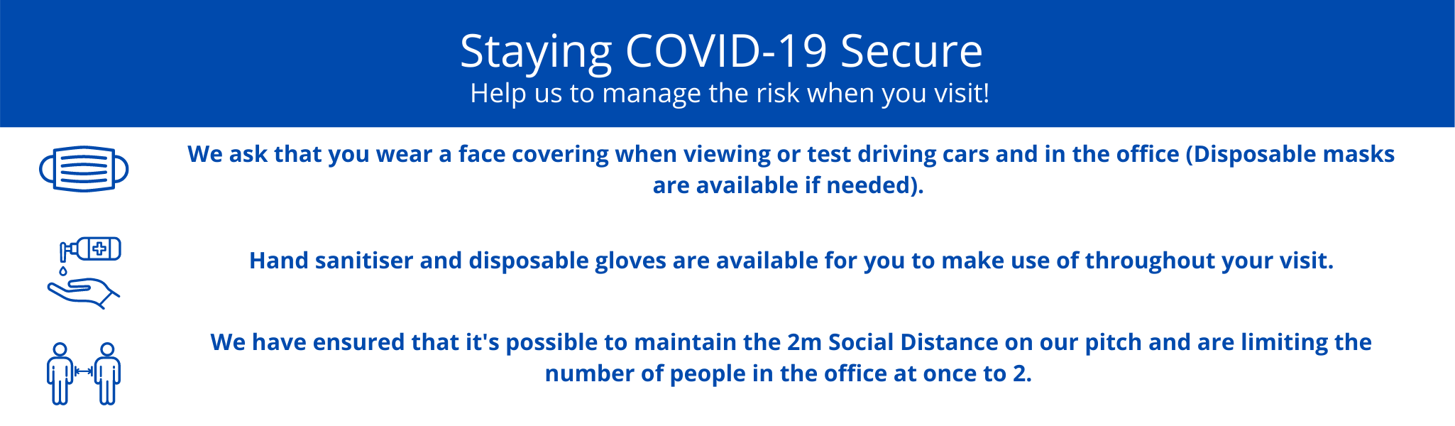 Staying COVID Secure